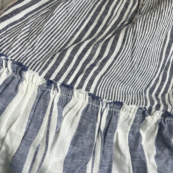 J Crew chambray stripe cover up dress M - Picture 8 of 8